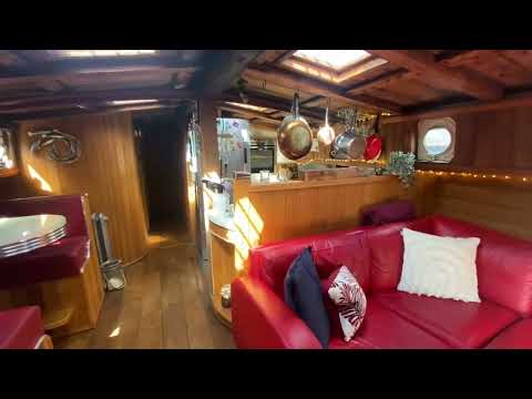 Dutch Barge Sailing Klipper sold with a residential mooring (for rent) - Boatshed - Boat R