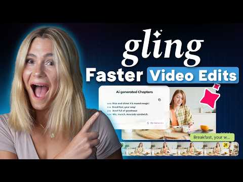 Gling AI Tutorial: How to Edit Videos Automatically with AI (Save Hours of Editing)