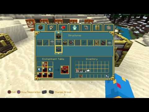 Minecraft: How To Make Bookshelf (PS4) - YouTube
