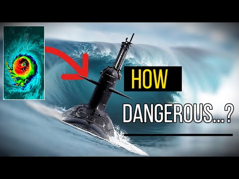 How Dangerous Is a Hurricane To a Submarine?