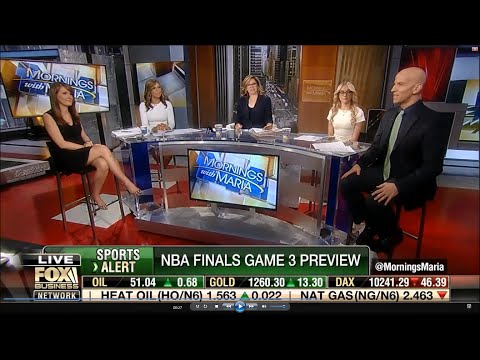 06-08-16 Kat Timpf on Mornings with Maria - NBA Sports Report