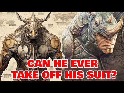 Rhino Anatomy Explored - Can He Ever Take Off His Suit? What's His Connection To Gamma Radiation?