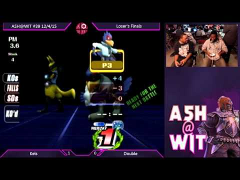 Kels (Falco) vs Double (Lucario) - ASH@WIT #39 PM Loser's Finals