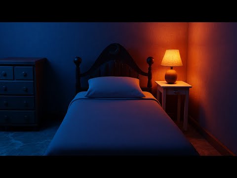 Cinematic Bedroom Animation – Night Light Mood"