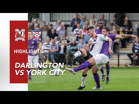 Darlington 1-2 York City - National League North - 2021/22