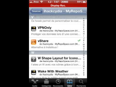 comment installer vshare sans cydia