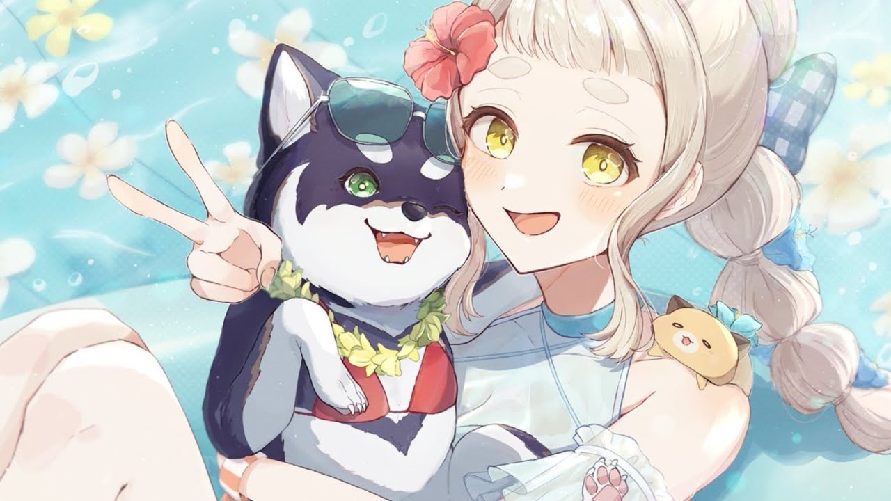 【Minecraft】一日遅れの夏祭り【にじさんじ/町田ちま/黒井しば】#にじさんじ狂犬ズ