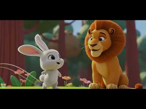 Aslan ve Tavşanın Dostluk Hikayesi 🦁🐰