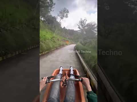 Formula 1-style GoKart racing on a forest track 🇻🇳 #SahabatTechno