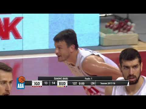 ABA Liga 2017/18, Round 2 match: Igokea - Budućnost VOLI (5.10.2017)