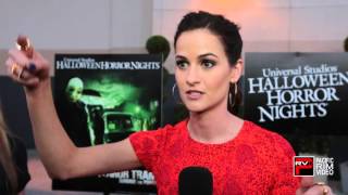 Brit Shaw talks scariest moments filming Paranormal Activity The Ghost Dimension video