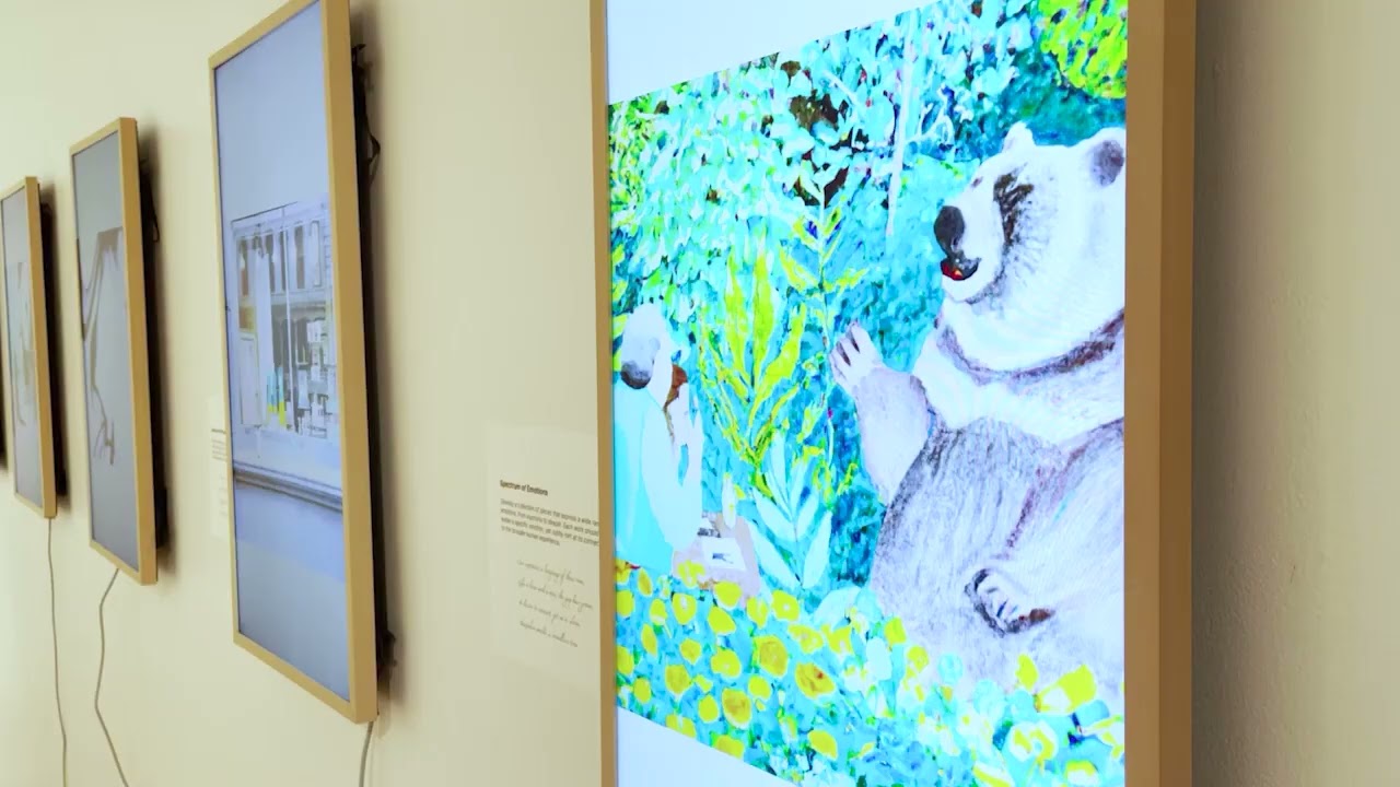 Triple Helix: AI Artist Audience Collaboration Exhibition