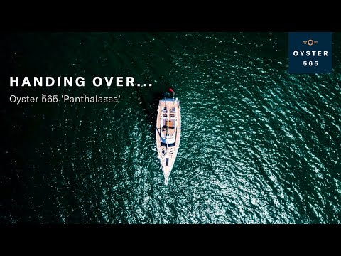 Launching Oyster 565-01 | Oyster Yachts