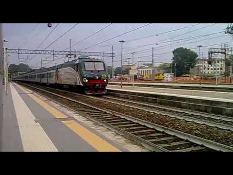 E464 410 + 8 MDVC Trenord - Monza 30/08/2014
