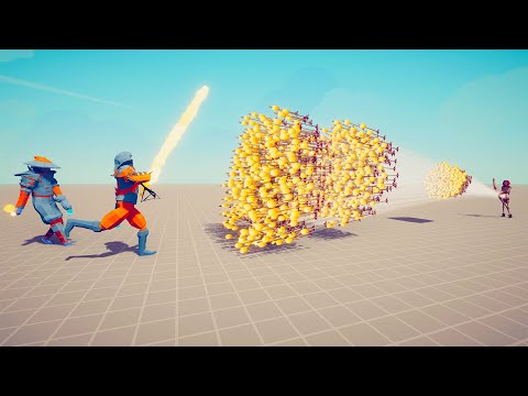 SUB ZERO & RAIDEN vs EVERY GOD - Totally Accurate Battle Simulator TABS