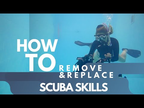 HOW TO remove and replace your BCD underwater | SCUBA SKILLS