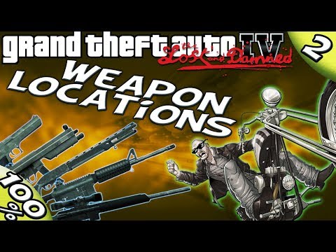 GTA IV TLAD - BEST Weapons at the Beginning of the Game [100% Walkthrough]