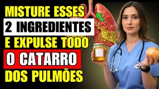 A Receita Caseira que EXPULSA o CATARRO Acumulado há Anos (LIMPEZA DOS PULMÕES)