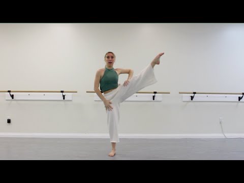 Online Contemporary Dance Class Int/Advanced! (LEARN COMBO ANYWHERE)