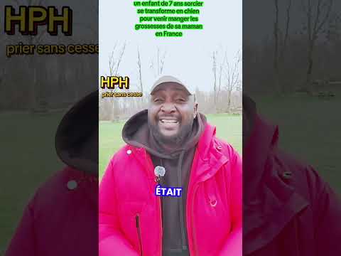 un enfant sorcier vivant en Afrique se transforme en chien et va manger les grossesses de maman