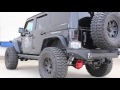 aFe POWER Rebel Series 2.5in Cat-Back Exhaust System - 409SS w/ Polished Tip - JK