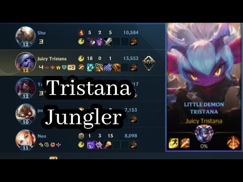 Playing Tristana jungle is kinda easy.