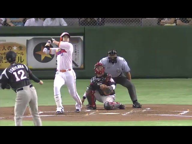 【1回裏】ファイターズ大谷が2試合連発の8号2ラン!! 投手登録で本塁打8本は歴代最多!! 2014/8/29 F-M