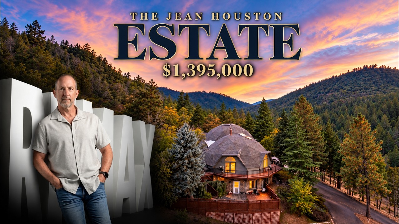 Still from the property film of The Jean Houston Estate