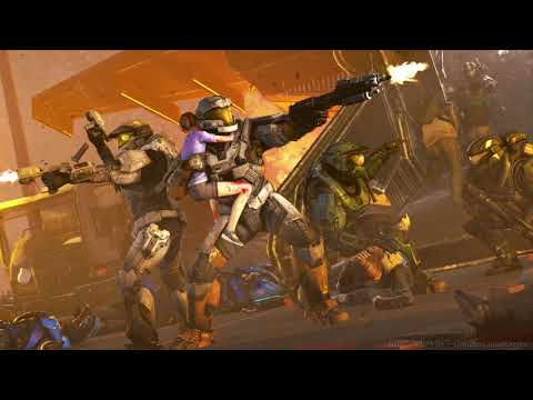 Intense сity battle with Crowd panic sound