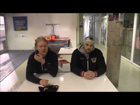 MH SUPERLIGA - 3. semifinále (2017-2018) Los Bomberos vs. Black Hawks 4:2 - rozhovory