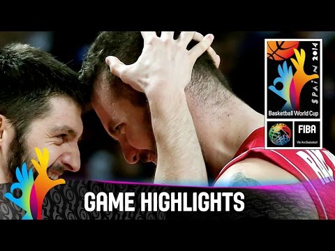 France v Serbia - Game Highlights - Semi-Final - 2014 FIBA World Cup