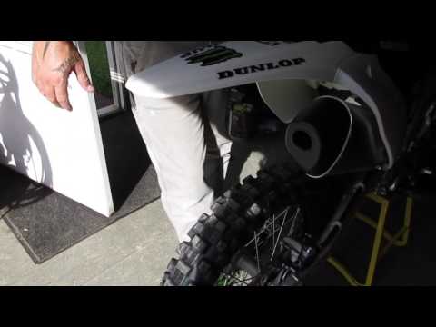 KX450F stock exhaust vs Big Gun Evo-R