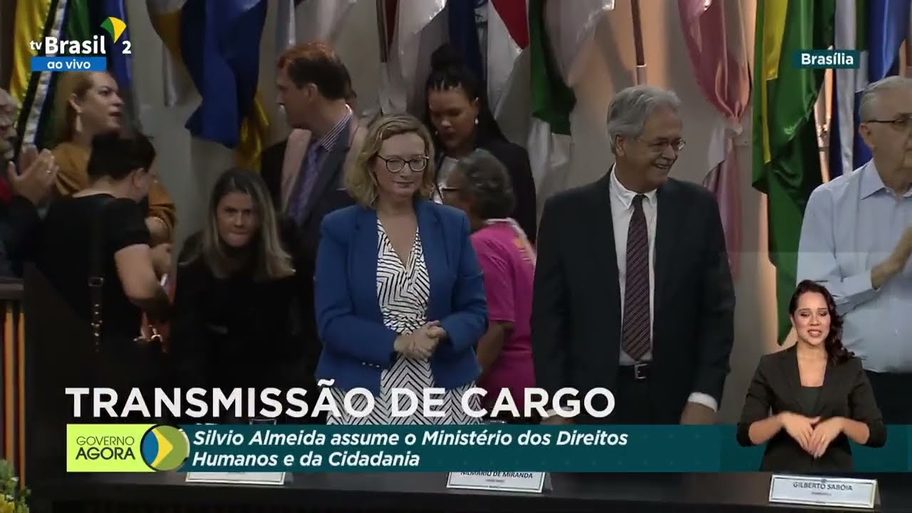 #AoVivo: Transmissão de cargo no Ministério dos Direitos Humanos e da Cidadania