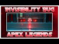 How To Turn INVISIBLE In Apex Legends - Apex Legends Glitch