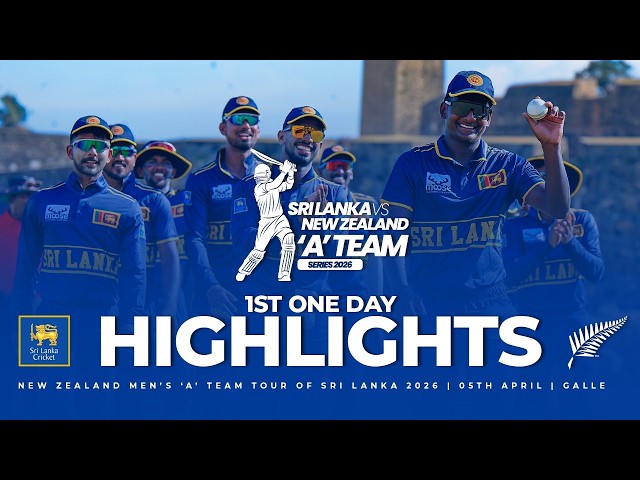 Highlights – 1st One-Day Game | New Zealand ‘A’ Team Tour of Sri Lanka 2026 – GICS Highlights – 1st One-Day Game | New Zealand ‘A’ Team Tour of Sri Lanka 2026 – GICS