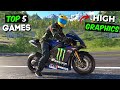 Top 5 Most Realistic Bike RACING GAMES on Android /IOS 2024