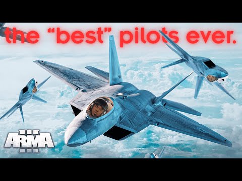 Ace Combat in Arma 3, but we had no training