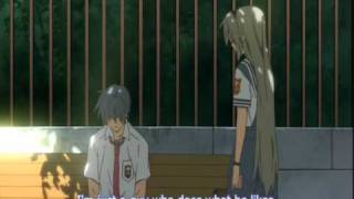 Tomoyo & Tomoya Breakup (English Subtitles wit