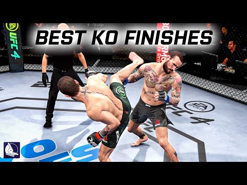 EA SPORTS UFC 4 epic knockout Finishes [RELOADED] 🔥