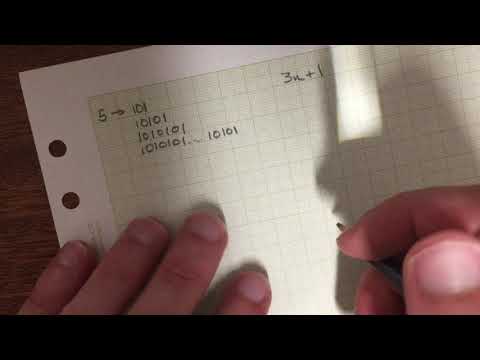 Collatz and Odd Binary Numbers