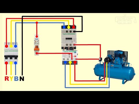 star delta power wiring connection 3 phase motor diagram