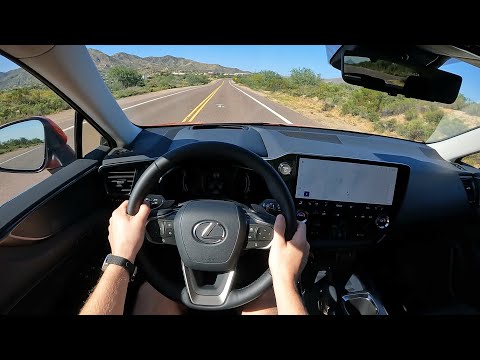 2022 Lexus NX 450h+ Luxury - POV First Drive (Binaural Audio)