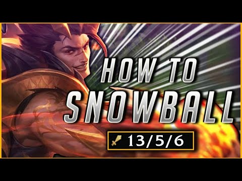 HOW TO SNOWBALL YOUR LEAD VS KLED | GEISHUU