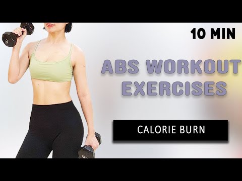 15 Min Full Body Abs Workout Exercise  No Noise I No Jumping