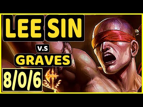 MARKOON (LEE SIN) vs GRAVES - 8/0/6 KDA JUNGLE CHALLENGER GAMEPLAY - EUW