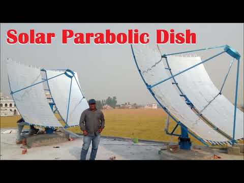 Radha solar parabolic dish