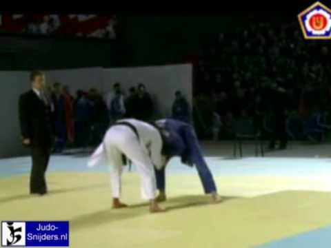 Judo 2009 Tbilisi: Jeannin (FRA) - Shinjikashvili (GEO) [-81kg].