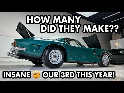 Thumbnail for RARE Bizzarrini 5300GT built by ex-Ferrari Chief Engineer! Italian SuperCar Detailing by Giotto Bizzarrini