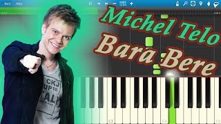 Michel Telo - Bara Bere [Piano Tutorial] Synthesia