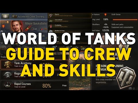 World of Tanks Guide to Crew and Skills #TankBetter (LEGACY)